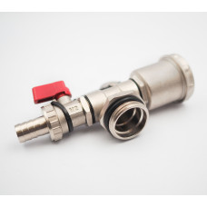 Коллектор для теплого пола 8 контуров (комплект) VIEIR + насосно смесительный узел с насосом + евроконус для коллектора 3/4'-16*2,0