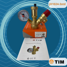 Группа безопасн.для котла,МИНИ ЭКОНОМ,без нак.гайкой 1"-3 бар