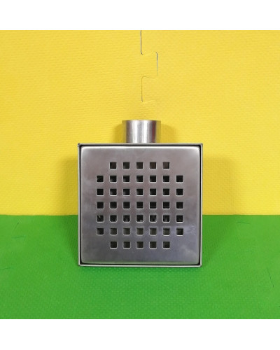 VER15B Трап с сух. затвором150*150мм НЕРЖ.(20/1шт), VIEIR