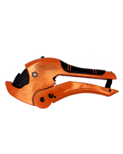 Ножницы ОРАНЖЕВЫЕ со съёмным лезвием для пластиковых трубVIEIR  (50/10шт), VIEIR