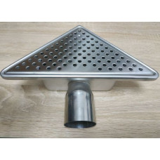 Душевой трап с сухим затвором 200*200 мм НЕРЖАВЕЙКА "VIEIR" (20шт)