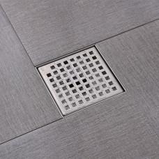 VER15B Трап с сух. затвором150*150мм НЕРЖ.(20/1шт)