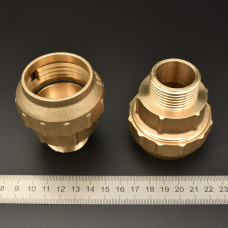 Фитинги для трубы ПНД 40x1"M  "ViEiR" ((50/2шт)