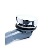 Обвязка для ванны пластмассовый, автоматический с фиксатором(1/20)