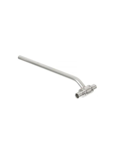 Т-образная труба из нержавеющей стали для подключения радиатора  16 х15х16 мм, L-250мм