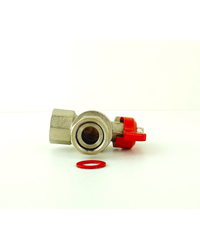 Кран угловой с накидной гайкой  3/4 ViEiR(80/10шт), VIEIR