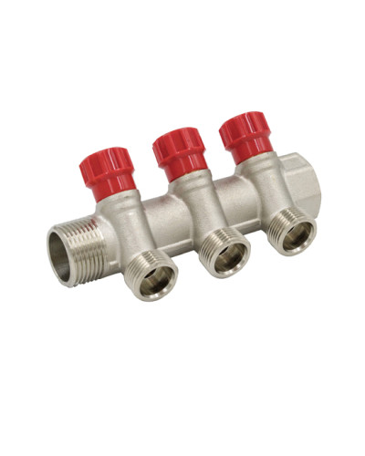 Коллектор регулирующей.1х3/4-3 ViEiR (16/4шт), VIEIR