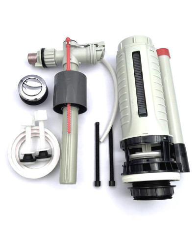 VRQ43 Комплект арматура для унитаза ЛАТУНЬ (20/1шт), VIEIR