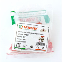 Кран угловой с накидной гайкой  3/4" "ViEiR"(80/10шт)