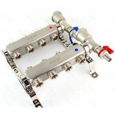 VR115-04А Колл. БЕЗ РАС. БЕЗ КРАН.4-вых.НЕРЖ.(5/1шт)