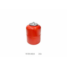 Расширительный бак верт. VALFEX .RV  24л. (КРАСНЫЙ) (48 шт./пал.)