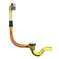 Обвязка для ванны латунная, автоматический с фиксатором(1/20)