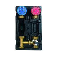 Насосная группа с трехходовым смесительным клапаном "ViEiR"((2/1шт)