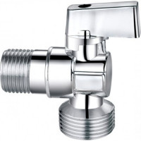 VER34 Угл. кран 1/2"х3/4" мат.ЛАТУНЬ"ViEiR" (60/15шт)