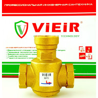 Трехходовой термостатический антиконденсационный клапан 1" (60°C)"ViEiR"(18/1шт)