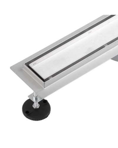 Душевой лоток с решеткой под кладку плитки  защита от запаха:(сухой +гидрозатвор) (70*400мм)(1/4), TIM