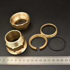 VER365 Фитинги для трубы ПНД 40x11/4"M (50/2шт)