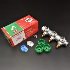 VER403-A Коллектор регул. 3/4-1/2-3 вых. ПЛОСКИЙ(25/1шт)