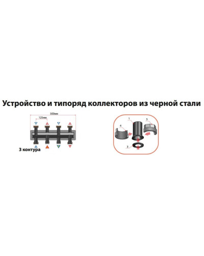 VR211.2 Распределительные гребенки (1шт), VIEIR