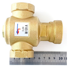 Трехходовой термостатический антиконденсационный клапан 1" (60°C)"ViEiR"(18/1шт)