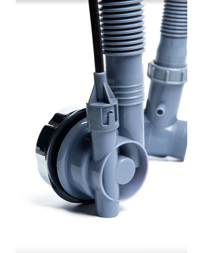 Обвязка для ванны пластмас, полуавтомат с фикс в комплекте, TIM