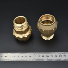 VER362 Фитинги для трубы ПНД 32x1"M (50/2шт)