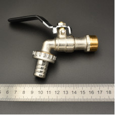 Кран с носиком 1/2""ATM"(150/15шт) стандарт