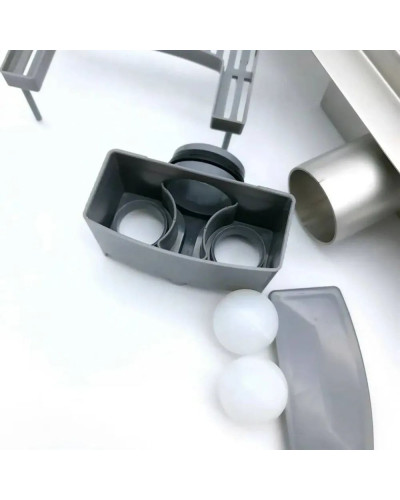 Душевой лоток с решеткой под кладку плитки  защита от запаха:(сухой +гидрозатвор) (70*400мм)(1/4), TIM