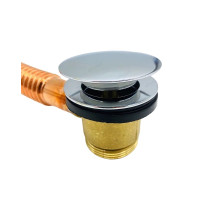 Обвязка для ванны латунная, автоматический с фиксатором(1/20)