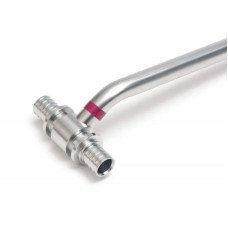 Т-образная труба из нержавеющей стали для подключения радиатора  16 х15х16 мм, L-250мм