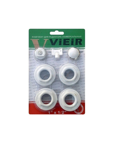 Набор для радиаторов （7）-½, без кронштейна ViEiR (50/1шт), VIEIR