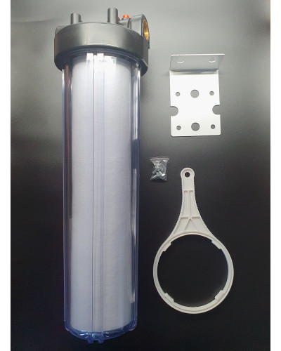 F-06-20P Фильтр магистральный20Л ПРОЗРАЧНЫЙ (4/1 шт), VIEIR