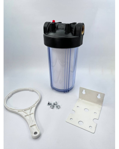 F-06-10P Фильтр магистральный10Л ПРОЗРАЧНЫЙ (4/1 шт), VIEIR