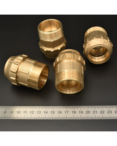 Фитинги для трубы ПНД 32x11/4M  ViEiR (50/2шт), VIEIR