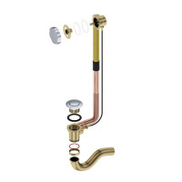 Обвязка для ванны ( ПОЛУАВТОМАТ ) ЛАТУНЬ "VIEIR" (10шт)