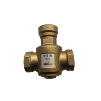 Трехходовой термостатический антиконденсационный клапан 1" (55°C)"ViEiR"(20/1шт)