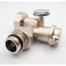 Коллектор для теплого пола 8 контуров (комплект) VIEIR + насосно смесительный узел с насосом + евроконус для коллектора 3/4'-16*2,0